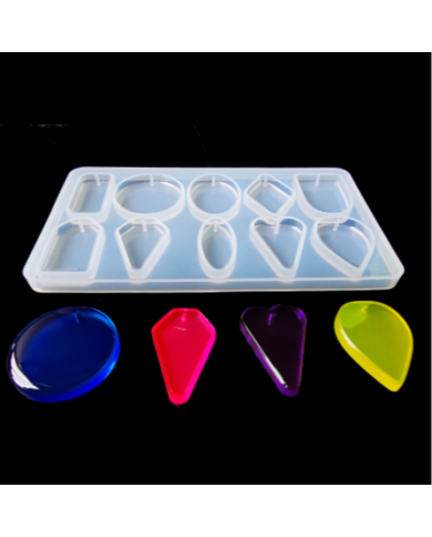 Çoklu Kolye Reçine Epoksi Kalıp -Kod:186