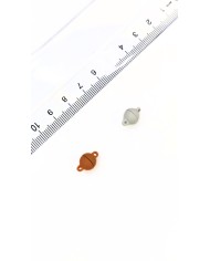 Mıknatıslı Top Kolye Bileklik Kilidi Kapama Turuncu - 1 Adet