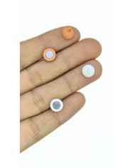 Mıknatıslı Top Kolye Bileklik Kilidi Kapama Turuncu - 1 Adet