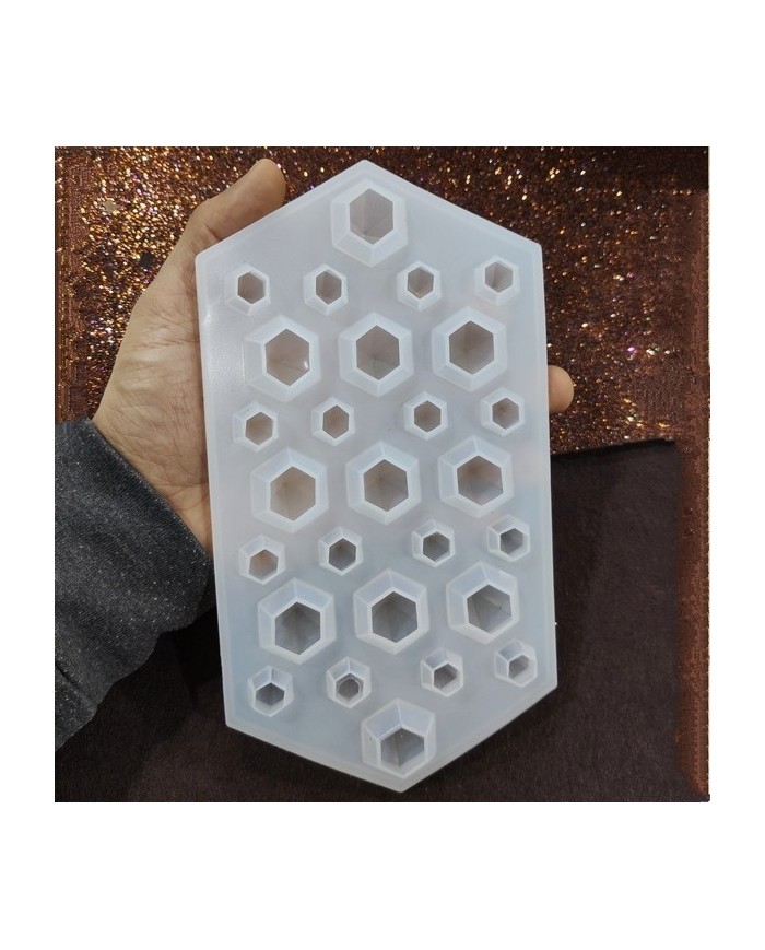 Kristal Damla Reçine Epoksi Kalıp - Çoklu Kalıp -Kod:228