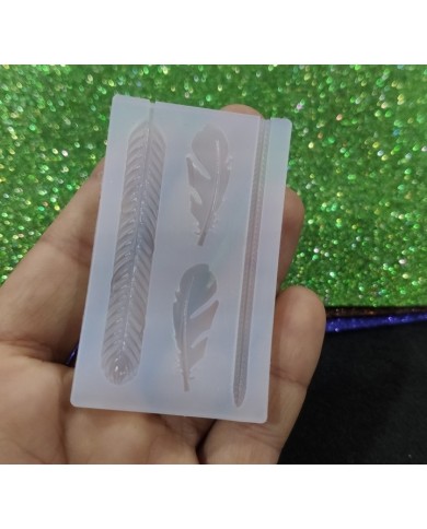 Minik Yaprak Takı Reçine Epoksi Kalıbı -Kod:46