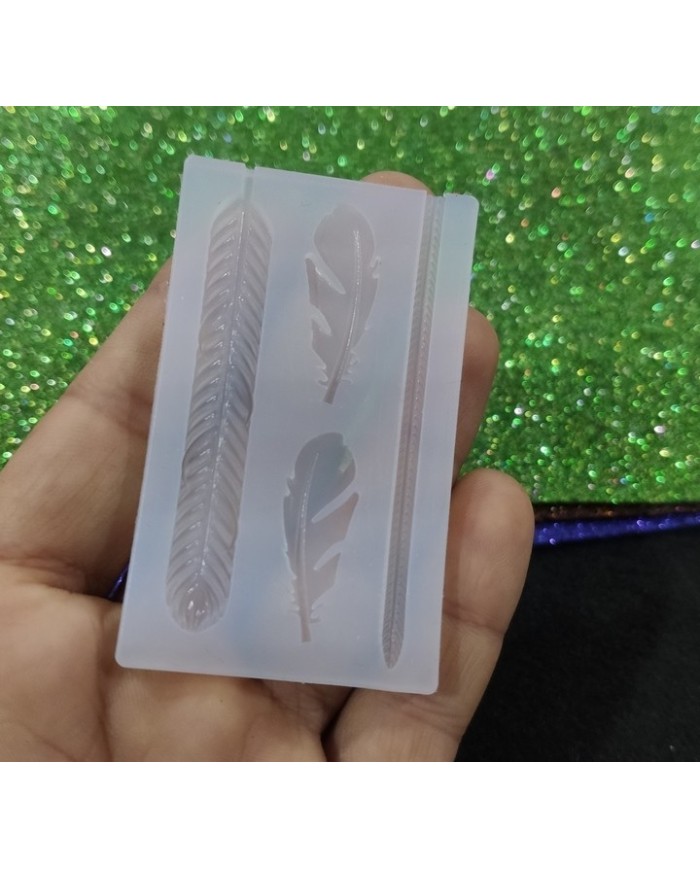 Minik Yaprak Takı Reçine Epoksi Kalıbı -Kod:46