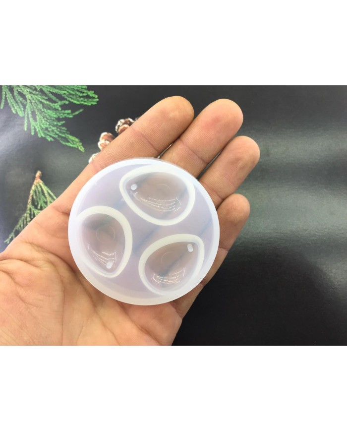 Küpe & Kolye Reçine Epoksi ve Sabun Kalıbı - Kod:10