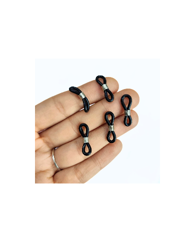 Gözlük Zinciri Aparatı Plastik Şeffaf - 10 Çift