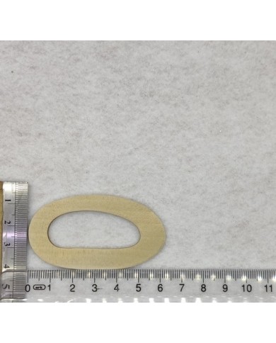 Ahşap Kolye Ucu - D modeli