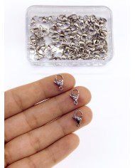 Çelik Papağan Klips 502 Nikel 7x12mm - 1 Adet