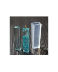 Dikdörtgen Kolye Takı Reçine Epoksi Kalıp -Kod:156