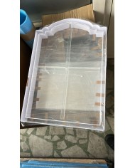 40x60 cm Büyük Kemerli Silikon Kalıp (6 cm Derinlik) - Beton