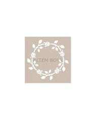 Kare Stencıl KA22 22*22 cm