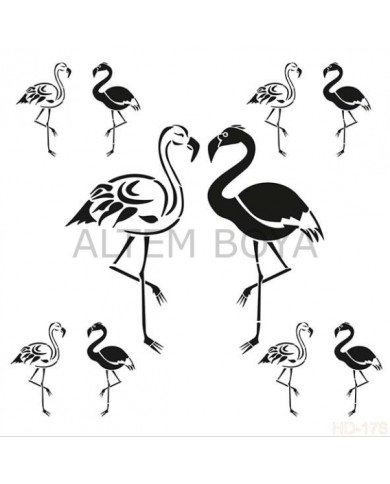 Home Decor (Duvar) Stencıl 45*45 cm HD-176