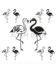 Home Decor (Duvar) Stencıl 45*45 cm HD-176