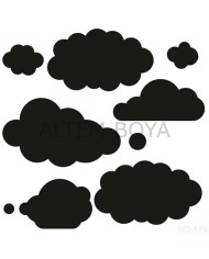 Home Decor (Duvar) Stencıl 45*45 cm HD-174