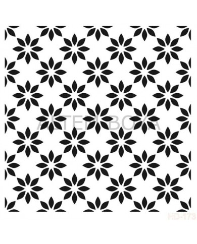 Home Decor (Duvar) Stencıl 45*45 cm HD-173