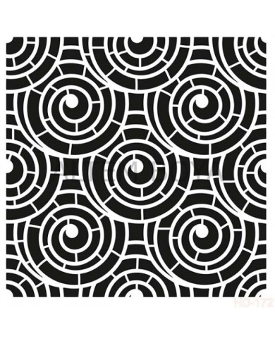 Home Decor (Duvar) Stencıl 45*45 cm HD-172