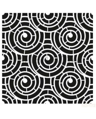 Home Decor (Duvar) Stencıl 45*45 cm HD-172