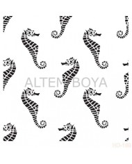 Home Decor (Duvar) Stencıl 45*45 cm HD-169