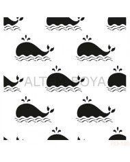 Home Decor (Duvar) Stencıl 45*45 cm HD-168