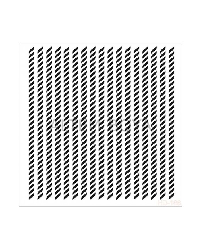 Home Decor (Duvar) Stencıl 45*45 cm HD-166