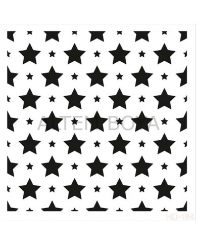 Home Decor (Duvar) Stencıl 45*45 cm HD-164