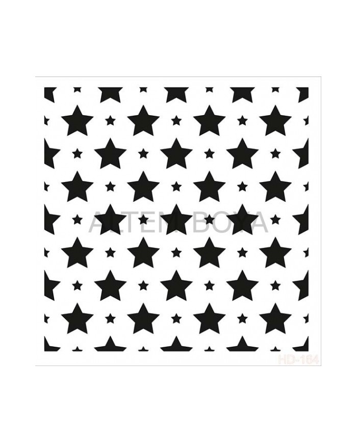Home Decor (Duvar) Stencıl 45*45 cm HD-164