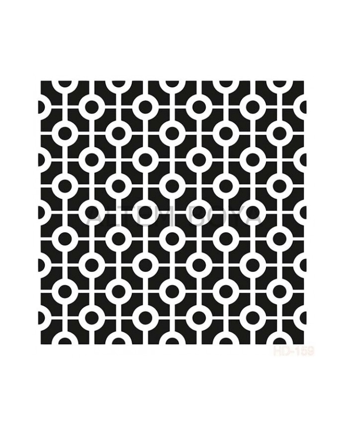Home Decor (Duvar) Stencıl 45*45 cm HD-159