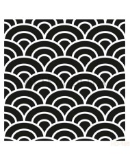 Home Decor (Duvar) Stencıl 45*45 cm HD-156