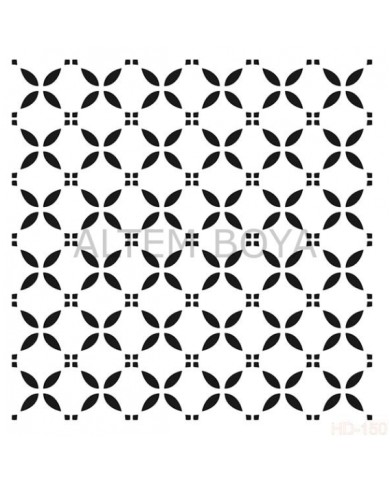 Home Decor (Duvar) Stencıl 45*45 cm HD-150