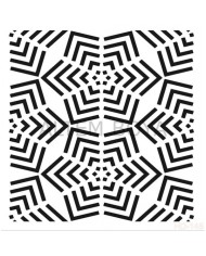 Home Decor (Duvar) Stencıl 45*45 cm HD-148