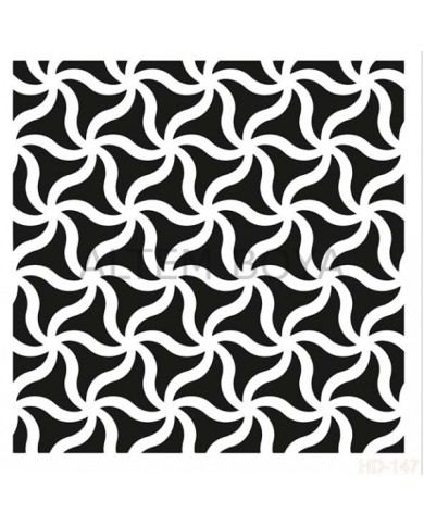Home Decor (Duvar) Stencıl 45*45 cm HD-147