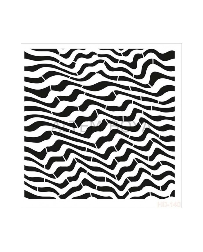 Home Decor (Duvar) Stencıl 45*45 cm HD-140