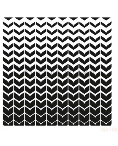 Home Decor (Duvar) Stencıl 45*45 cm HD-136