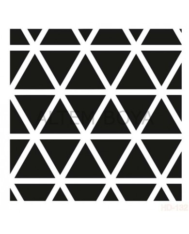 Home Decor (Duvar) Stencıl 45*45 cm HD-132