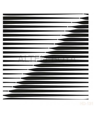Home Decor (Duvar) Stencıl 45*45 cm HD-131