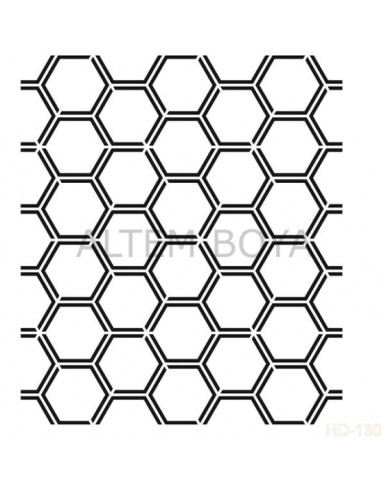 Home Decor (Duvar) Stencıl 45*45 cm HD-130