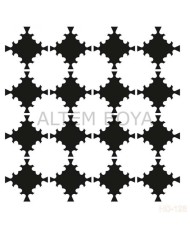 Home Decor (Duvar) Stencıl 45*45 cm HD-128