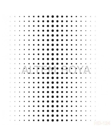 Home Decor (Duvar) Stencıl 45*45 cm HD-124