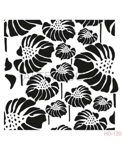 Home Decor (Duvar) Stencıl 45*45 cm HD-120