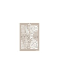 Mix Media Stencıl A4 MA-33