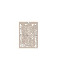 Mix Media Stencıl A4 MA-01