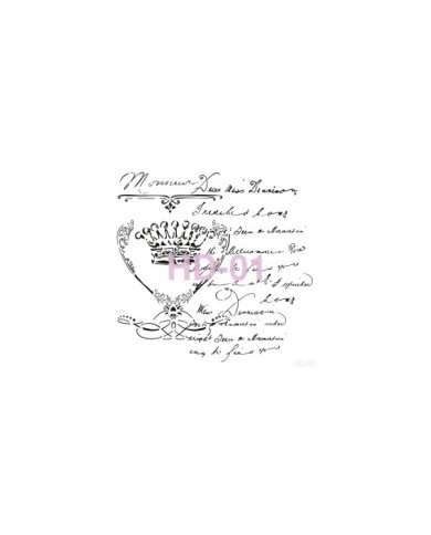 Home Decor (Duvar) Stencıl 45*45 cm HD-01