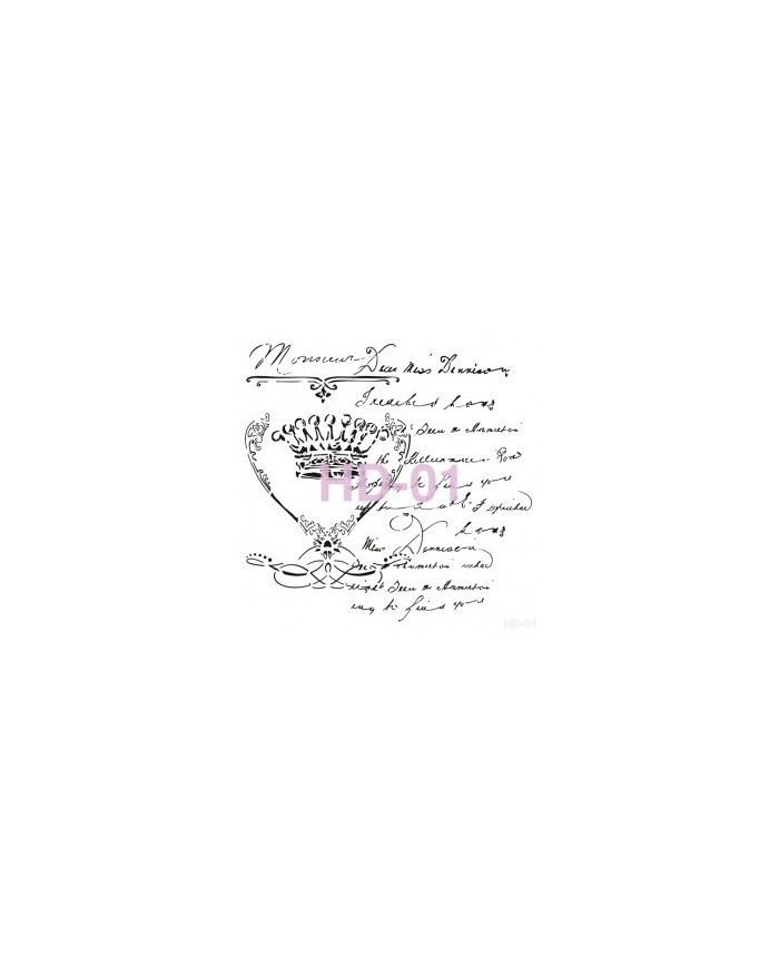 Home Decor (Duvar) Stencıl 45*45 cm HD-01
