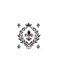 Home Decor (Duvar) Stencıl 45*45 cm HD-05