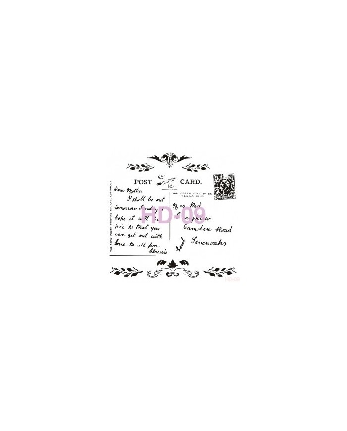 Home Decor (Duvar) Stencıl 45*45 cm HD-09