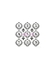 Home Decor (Duvar) Stencıl 45*45 cm HD-12