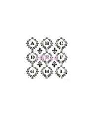 Home Decor (Duvar) Stencıl 45*45 cm HD-14