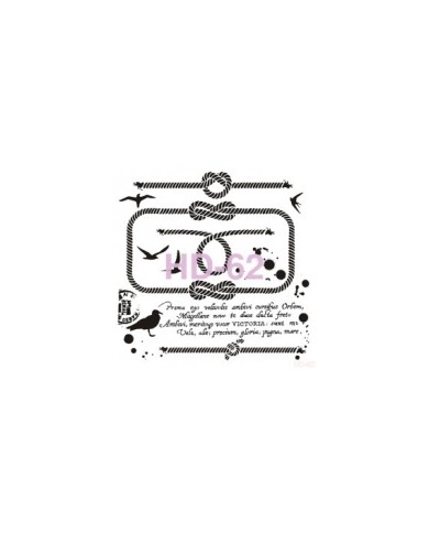 Home Decor (Duvar) Stencıl 45*45 cm HD-62