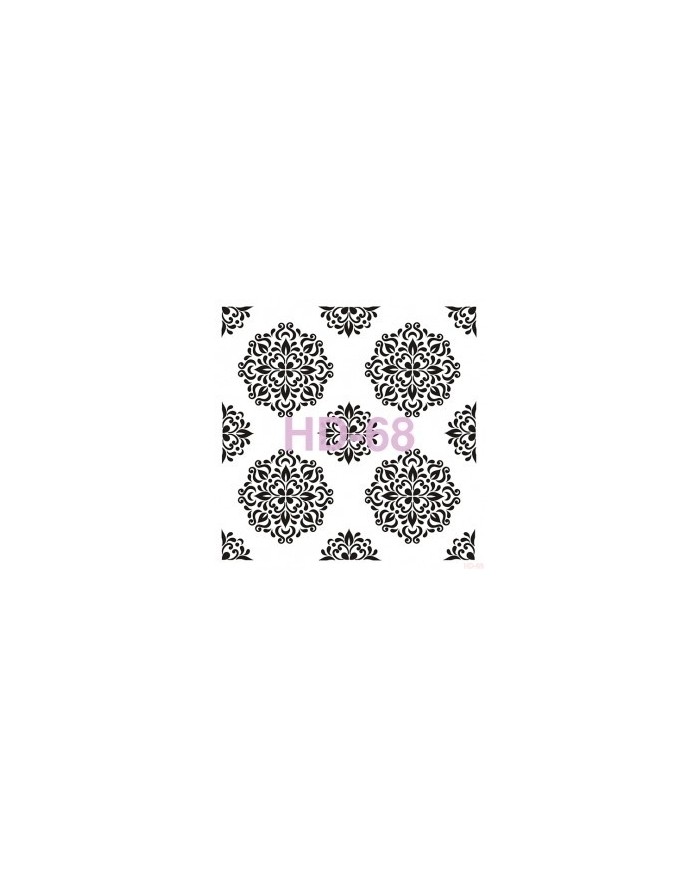 Home Decor (Duvar) Stencıl 45*45 cm HD-68