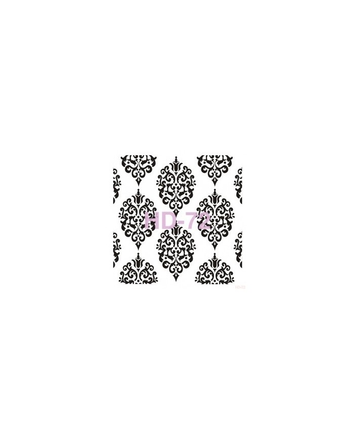 Home Decor (Duvar) Stencıl 45*45 cm HD-72
