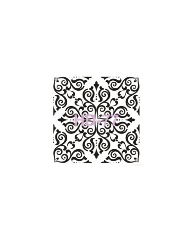 Home Decor (Duvar) Stencıl 45*45 cm HD-77