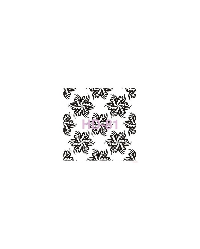 Home Decor (Duvar) Stencıl 45*45 cm HD-81